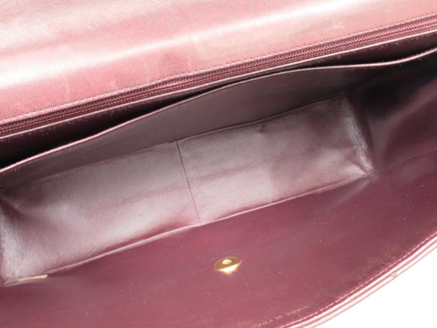 CHANEL Deca Matelasse No. 2 Brown Shoulder Bag