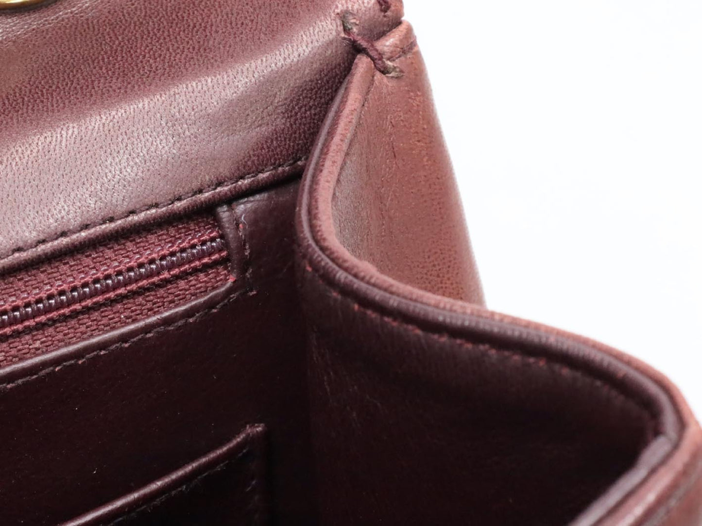 CHANEL Deca Matelasse No. 2 Brown Shoulder Bag