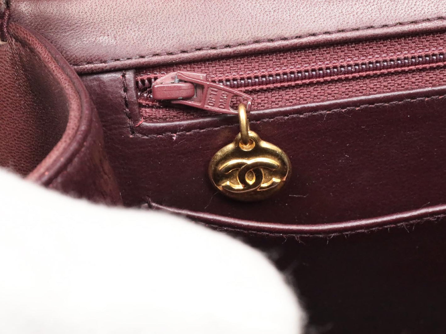 CHANEL Deca Matelasse No. 2 Brown Shoulder Bag