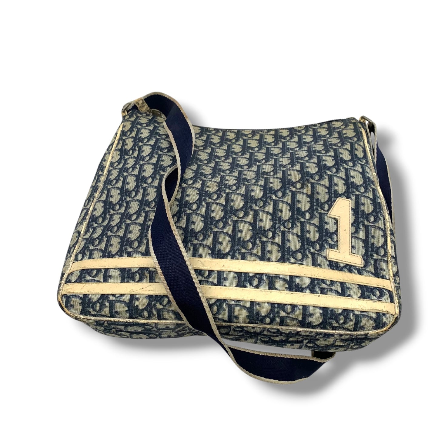 Dior Trotter Pattern Shoulder Bag