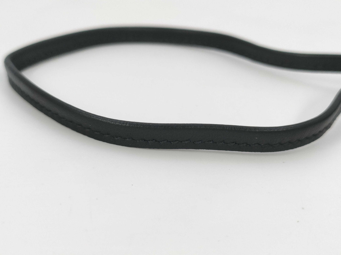 HERMES Rodeo Lock Charm, Black and Gold with K Stamp