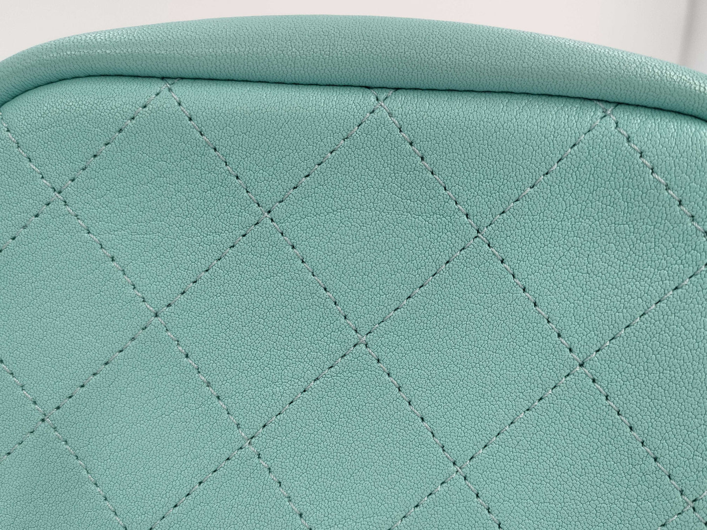 CHANEL Chanel Chain Shoulder Bag Blue Shoulder Bag