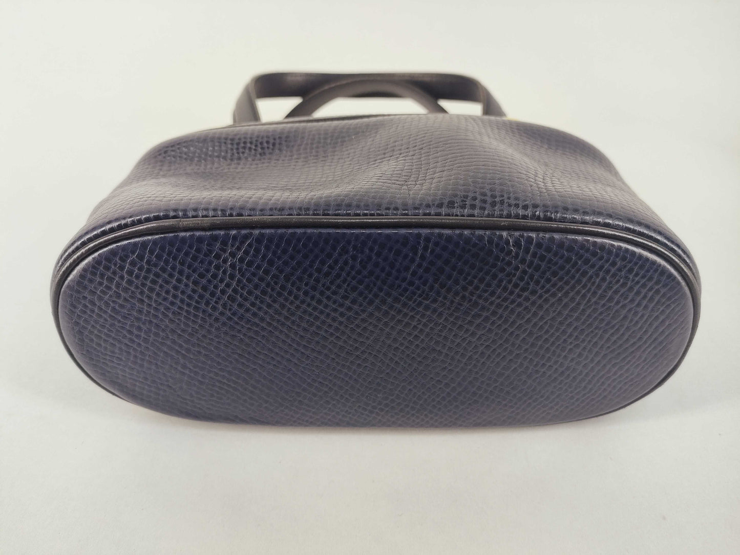 Dior Christian Dior Dior Handbag Navy Leather Handbag