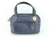 Dior Christian Dior Dior Handbag Navy Leather Handbag