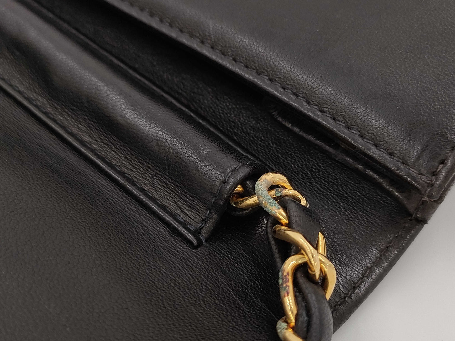 CHANEL CHANEL Matelasse Push Lock Lambskin Shoulder Bag