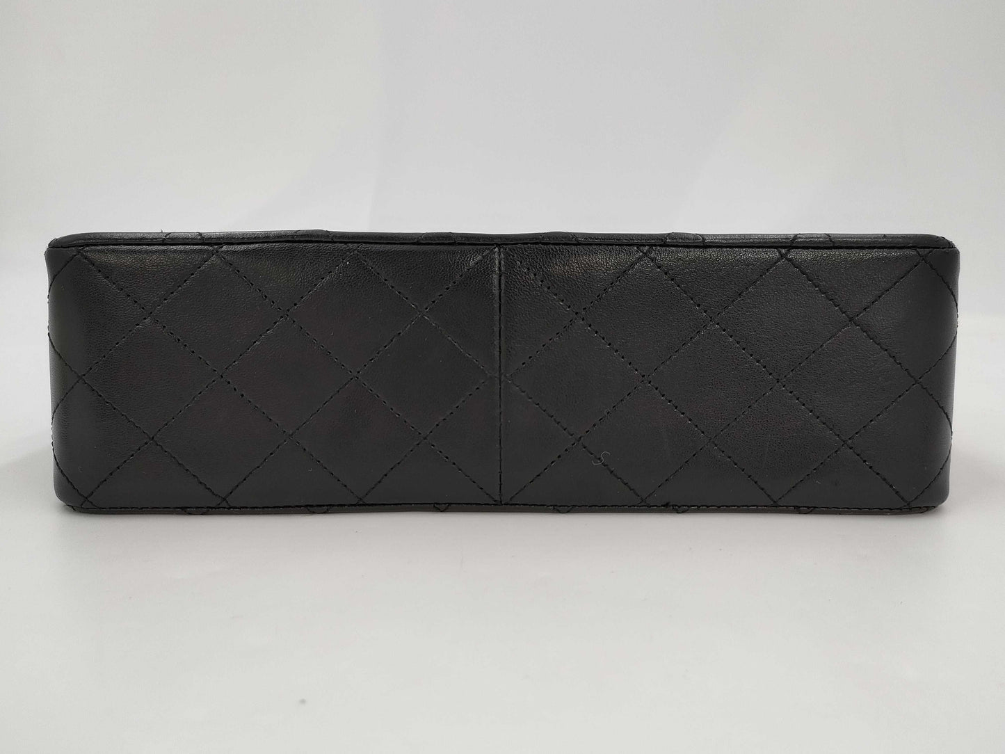 CHANEL CHANEL Matelasse Double Flap Lamb Chain Shoulder Bag with Seal Card
