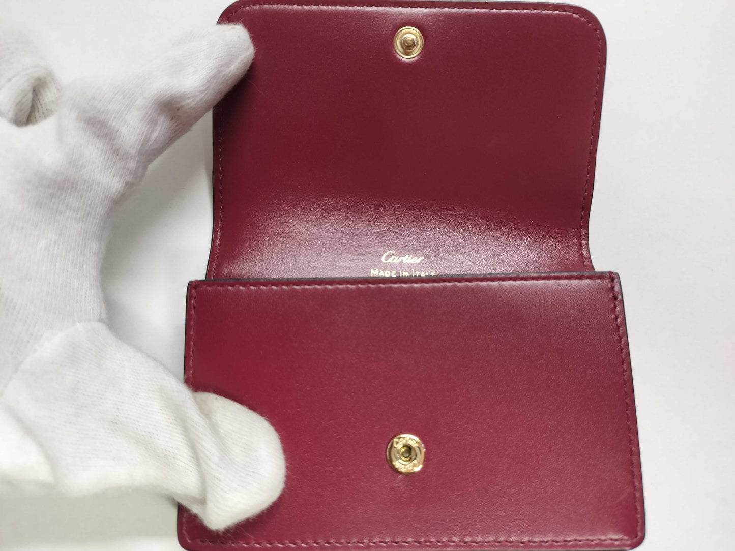 Cartier Double C Card Case, Multi-Card Holder, Pass Case, Business Card Case Card Case, Pass Case, Business Card Case