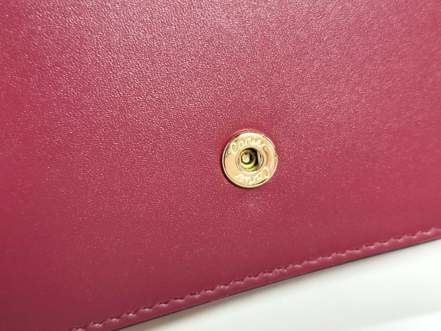 Cartier Double C Card Case, Multi-Card Holder, Pass Case, Business Card Case Card Case, Pass Case, Business Card Case