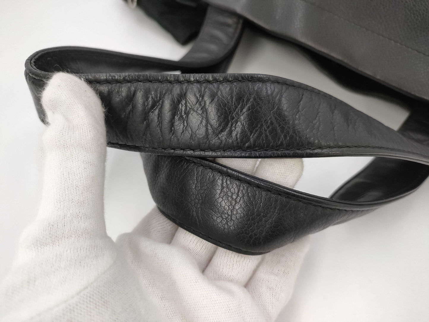 CHANEL Caviar Tote Bag, Black with Silver Hardware