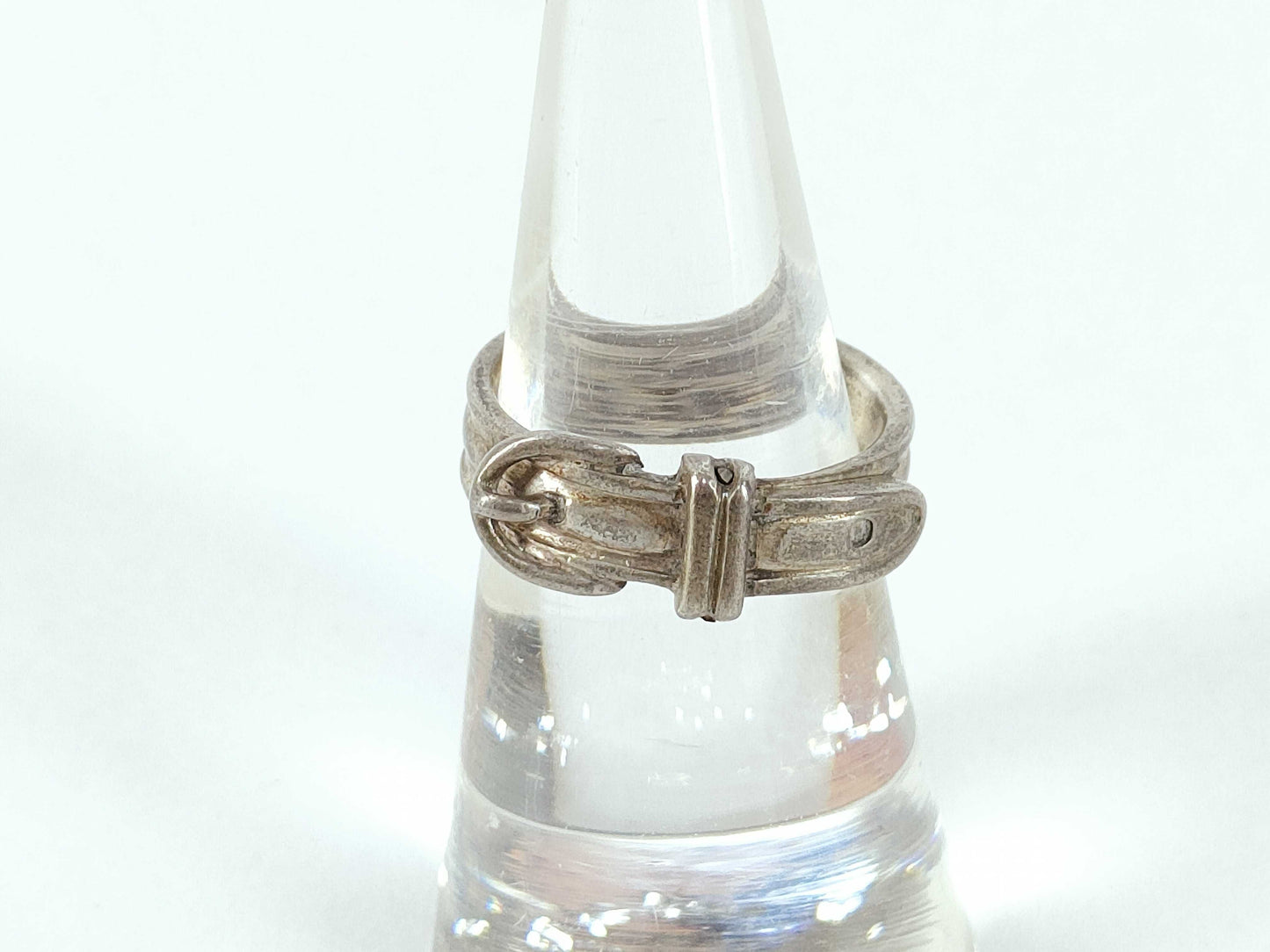 HERMES SV925 Ring, Initial Engraving, 3.8g