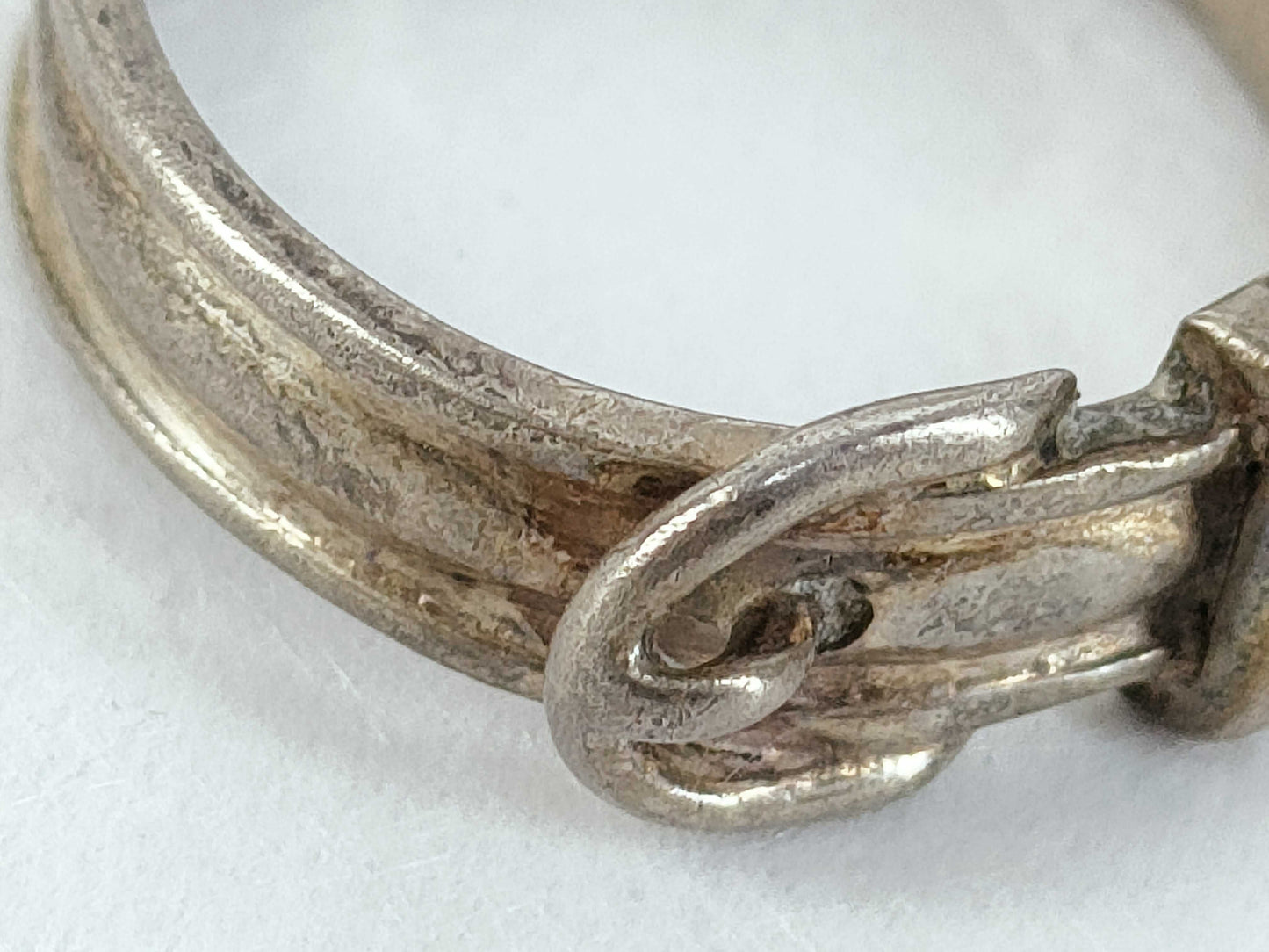 HERMES SV925 Ring, Initial Engraving, 3.8g