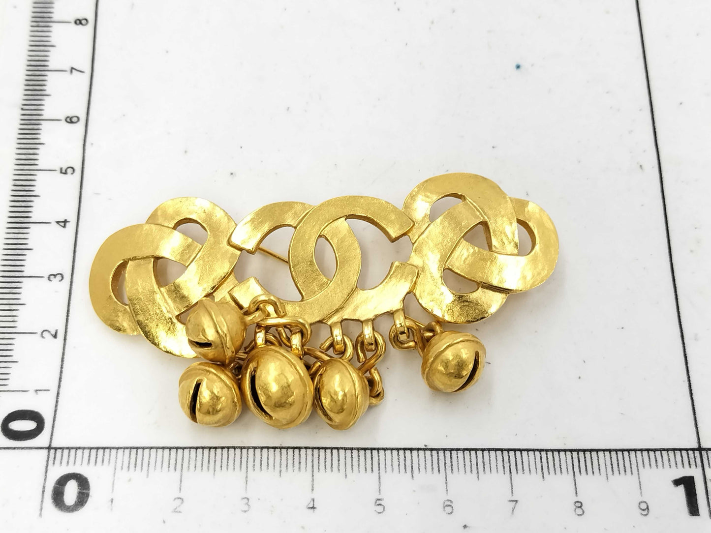 CHANEL Coco Mark Brooch with Bell, GP Gold