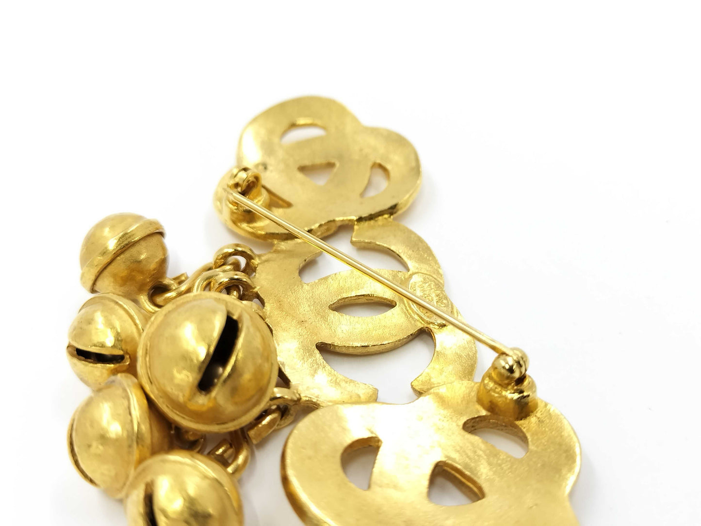 CHANEL Coco Mark Brooch with Bell, GP Gold