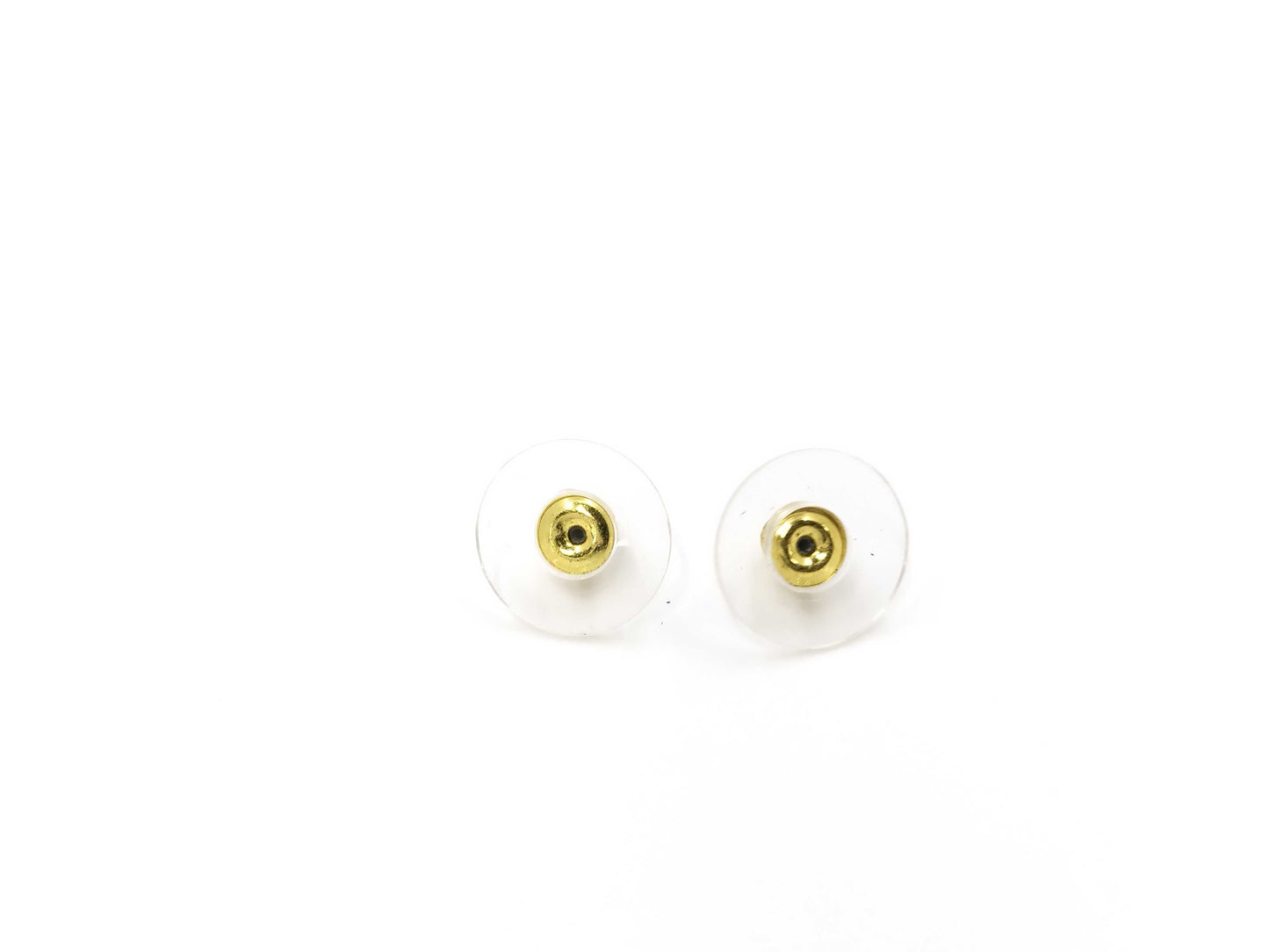 CHANEL Chanel No. 5 Motif Earrings, Blue x Gold, ABC733 I24P