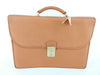 COACH Coach Business Bag Calfskin Brown x Gold Business Bag
