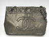 CHANEL Caviar Leather Matelasse Chain Tote Bag with Silver Hardware, Shoulder Bag, Tote Bag