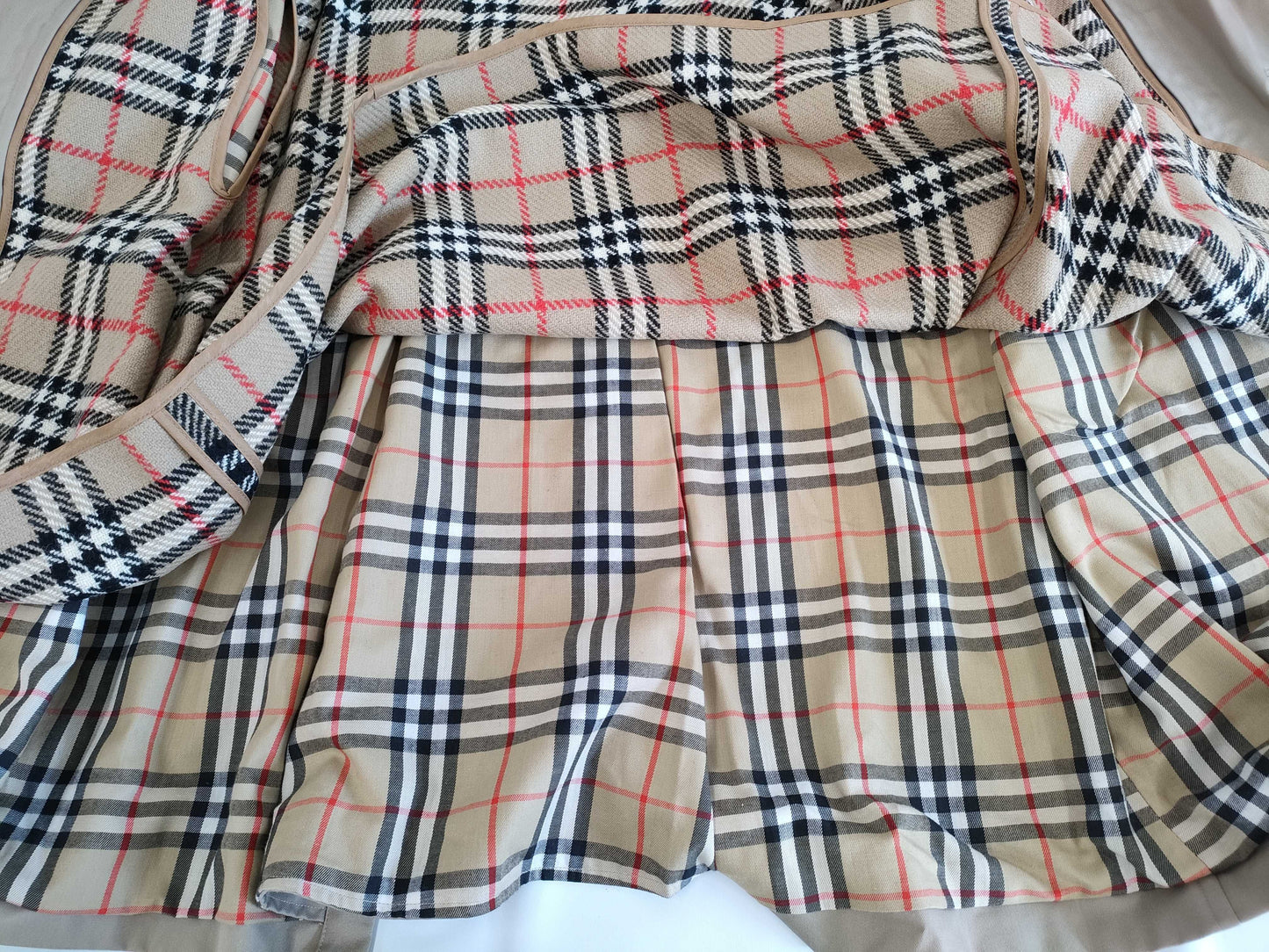 BURBERRY Trench Coat Liner Size B91A Coat