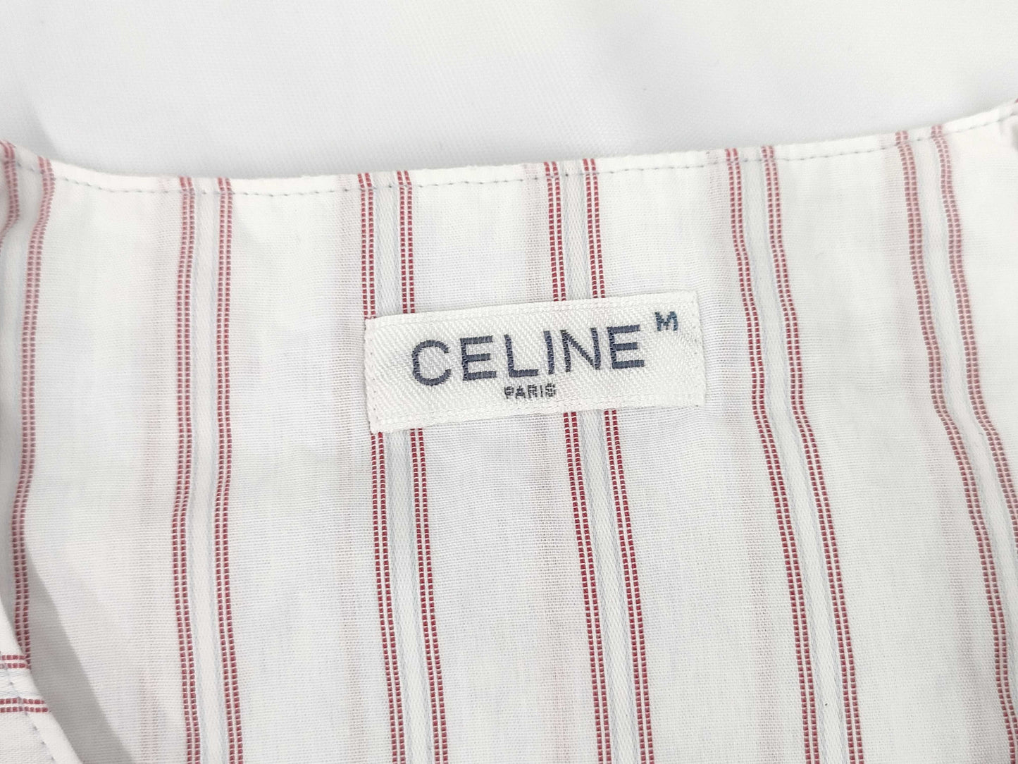 CELINE Horse-drawn Sulky Embroidered Shirt