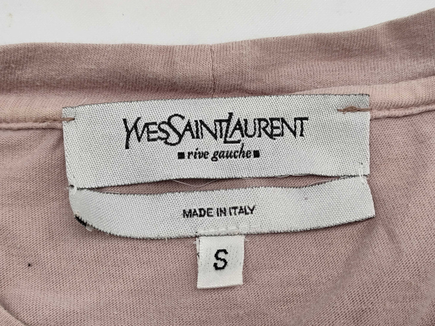 SAINT LAURENT YSL logo T-shirt