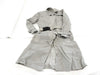 FENDI Zucca FF Coat with Belt, Size 38