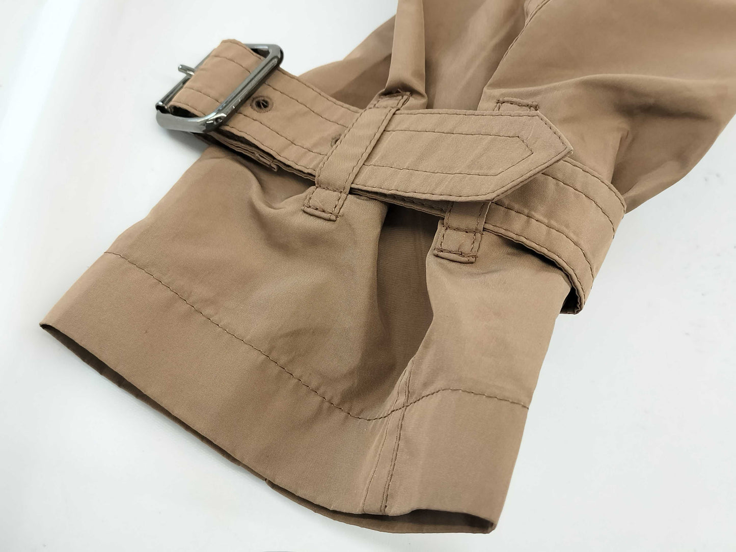 BURBERRY BURBERRYLONDON Spring Coat with Drawstring Bag, Nylon, Size 38