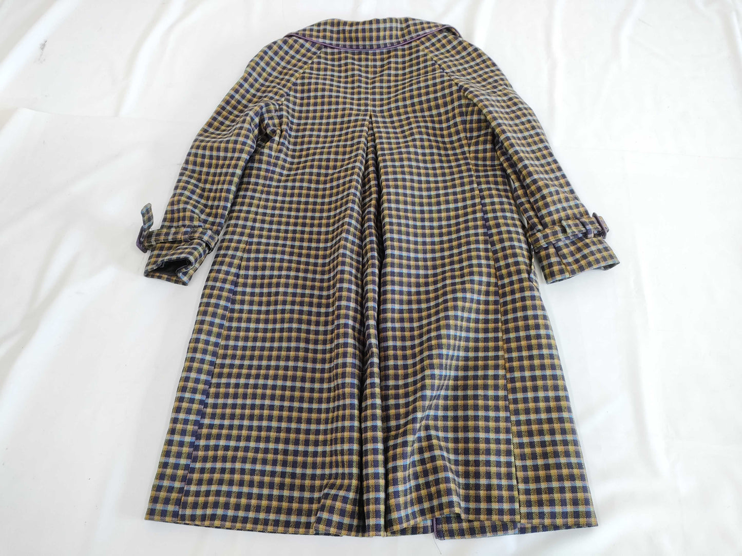 PRADA Wool Coat with Beaded Stones, Size 40