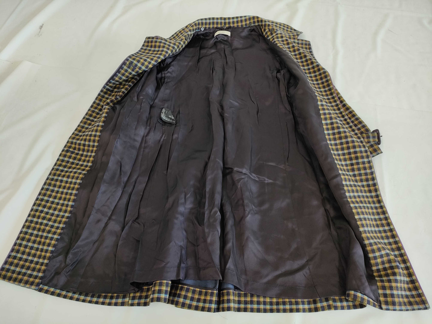 PRADA Wool Coat with Beaded Stones, Size 40