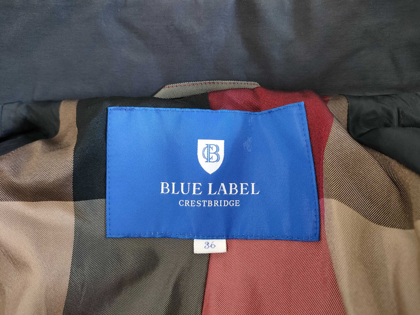 BLUE LABEL Spring Coat Navy Size 36 Coat