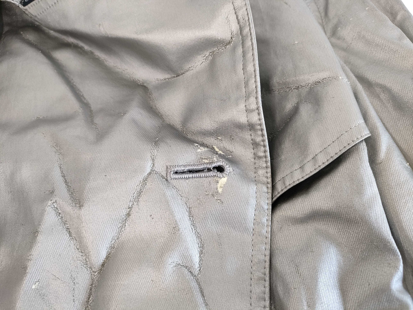 BURBERRY BURBERRYLONDON Trench Coat Silver Size 40 Coat