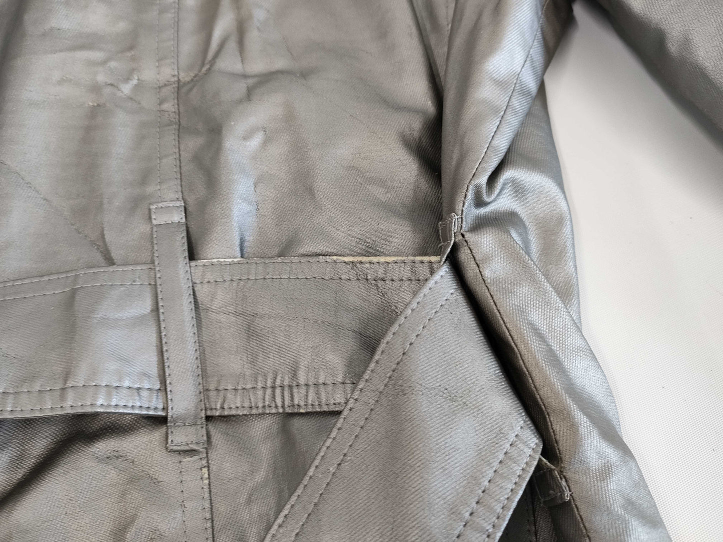 BURBERRY BURBERRYLONDON Trench Coat Silver Size 40 Coat