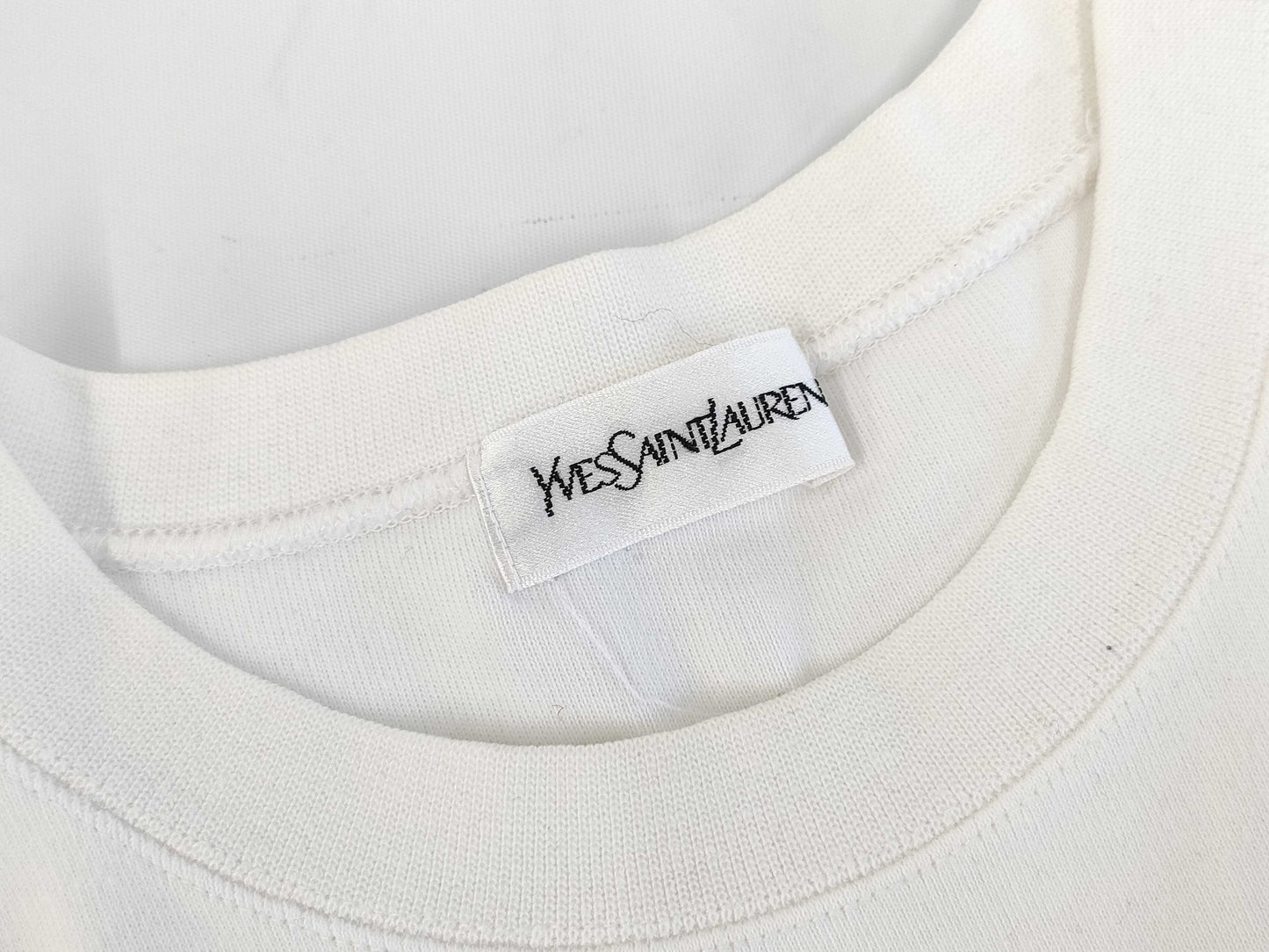 SAINT LAURENT Sweatshirt, YSL Embossed, Other Apparel, Tops