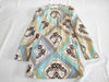 HERMES Scarf Pattern Long Coat Size 40 Coat