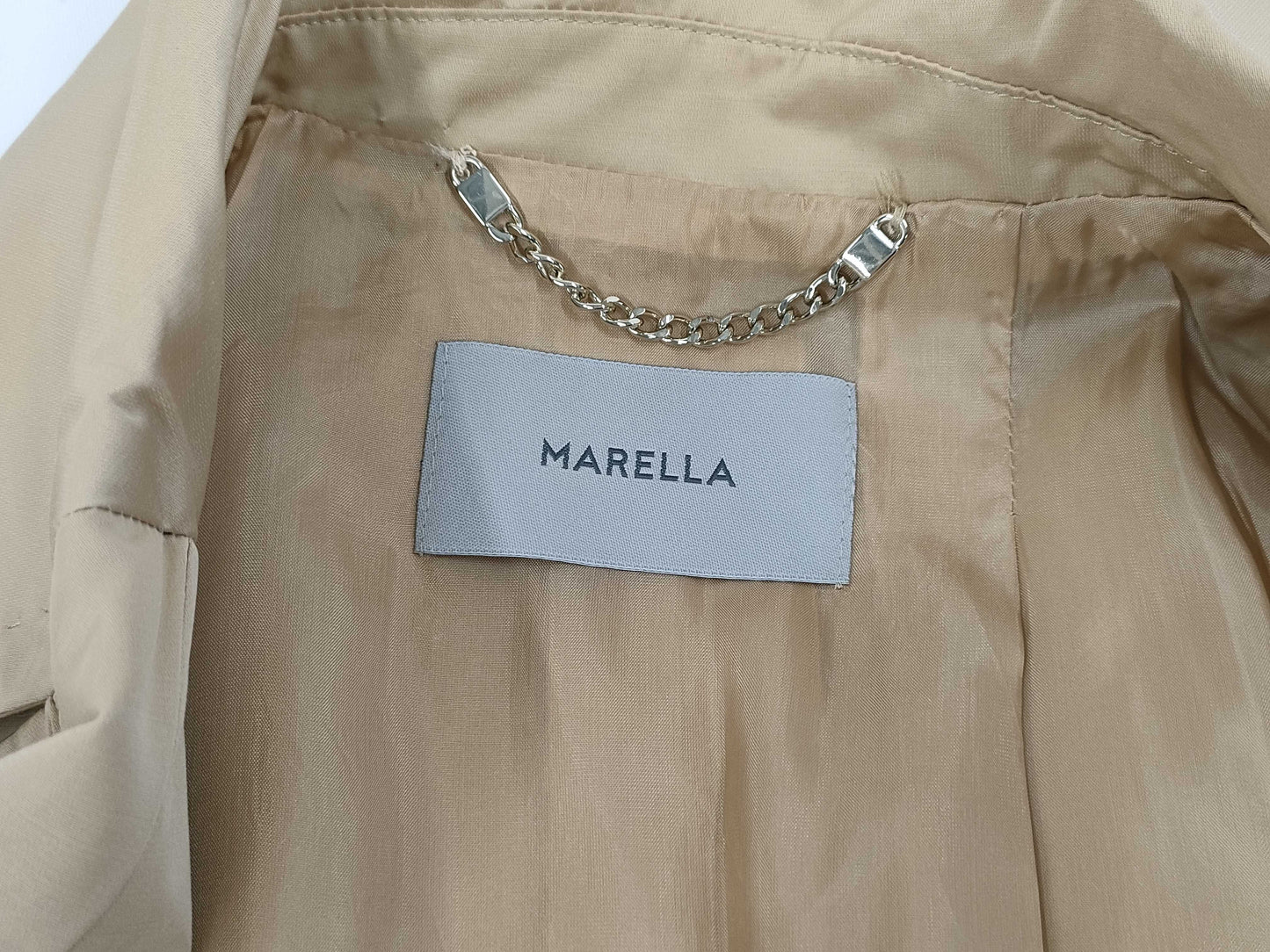 MaxMara Marella Line Coat Belt