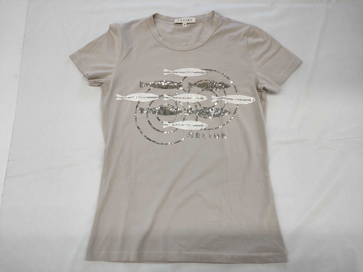CELINE Sequin T-shirt