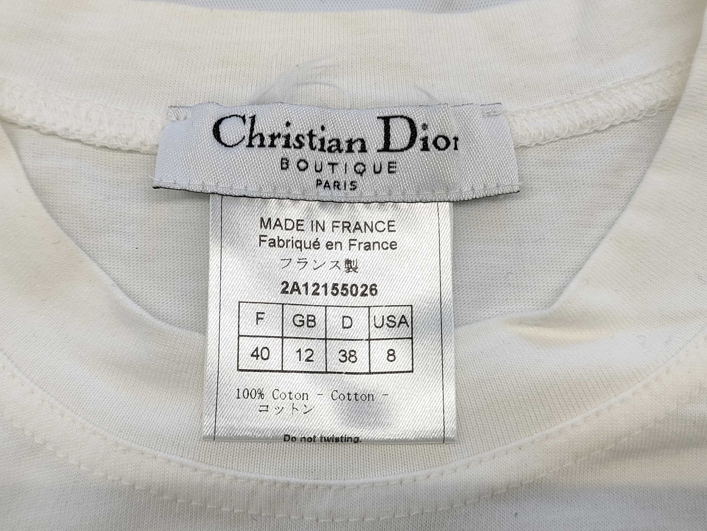 Christian Dior Galliano T-shirt Galliano period