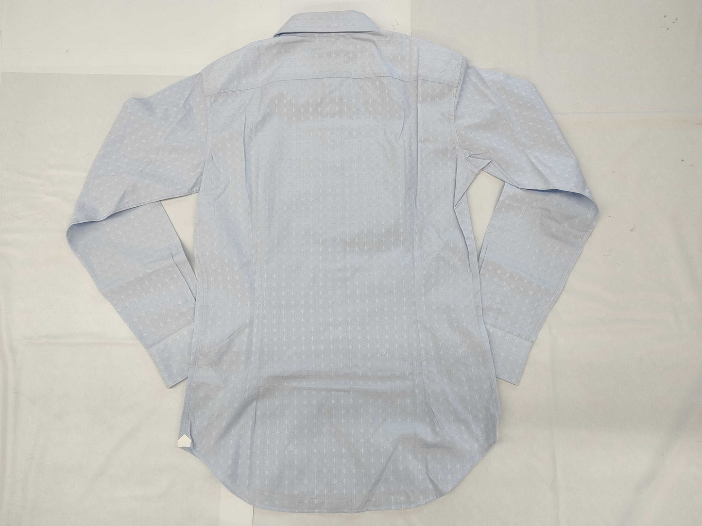 LOUIS VUITTON Current Blue Tag Men's Monogram Shirt