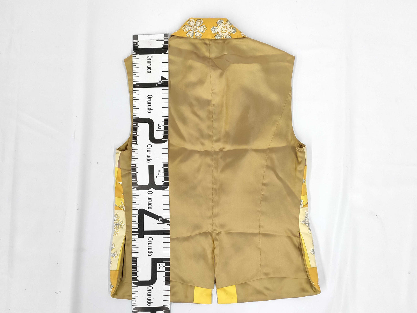 HERMES Padded Down Vest, Margiela Period, Twill Reine, Size 38