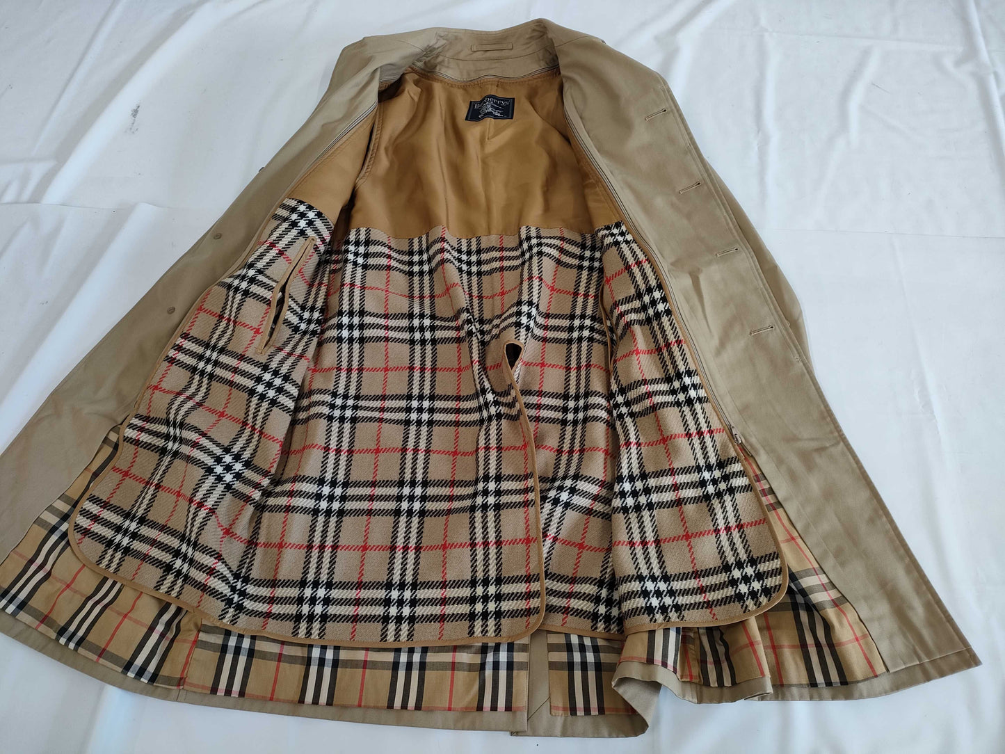 BURBERRY Trench Coat with Liner, Size 170, C-TK83 Coat