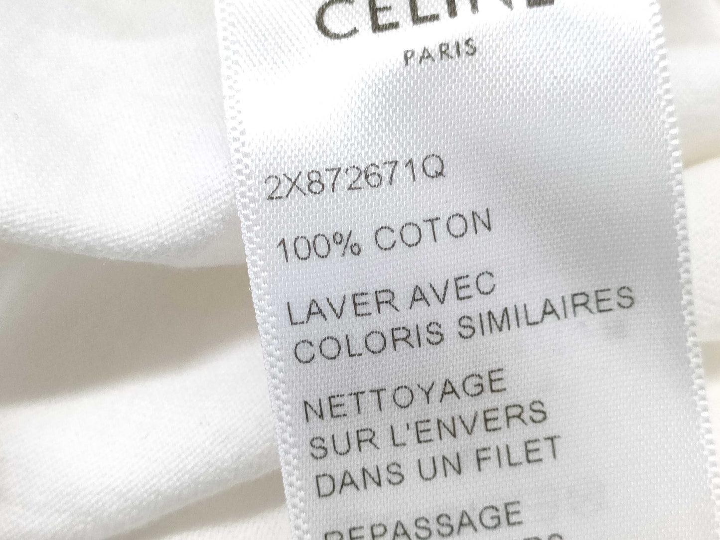 CELINE Triomphe Logo T-shirt