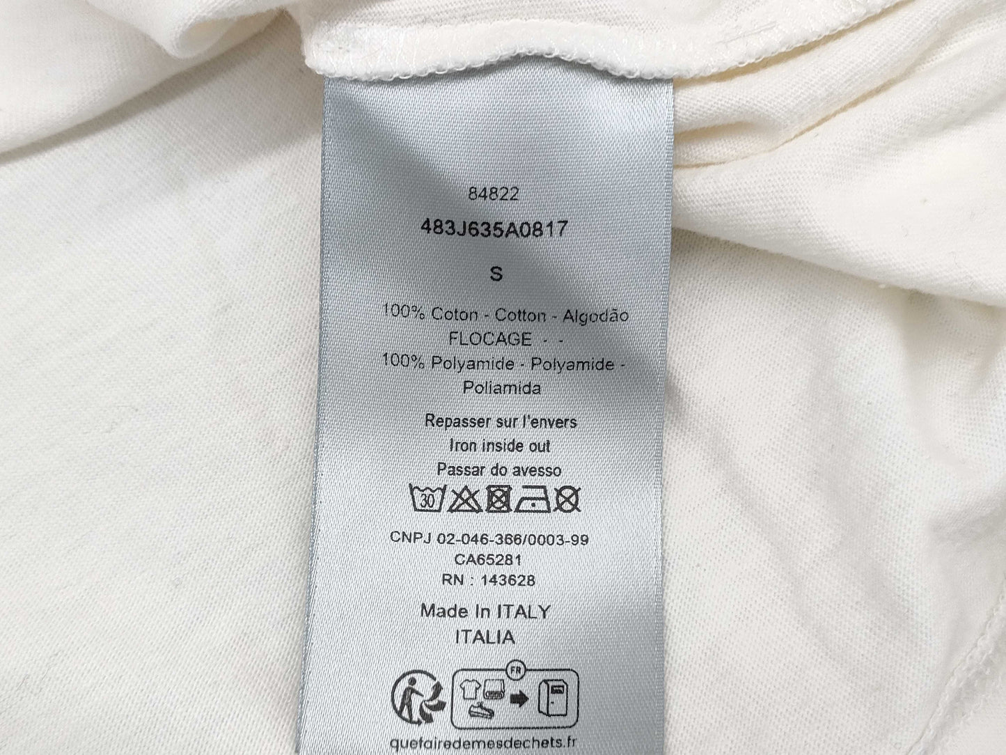 Dior Christian Dior Vintage Distressed T-Shirt Size S
