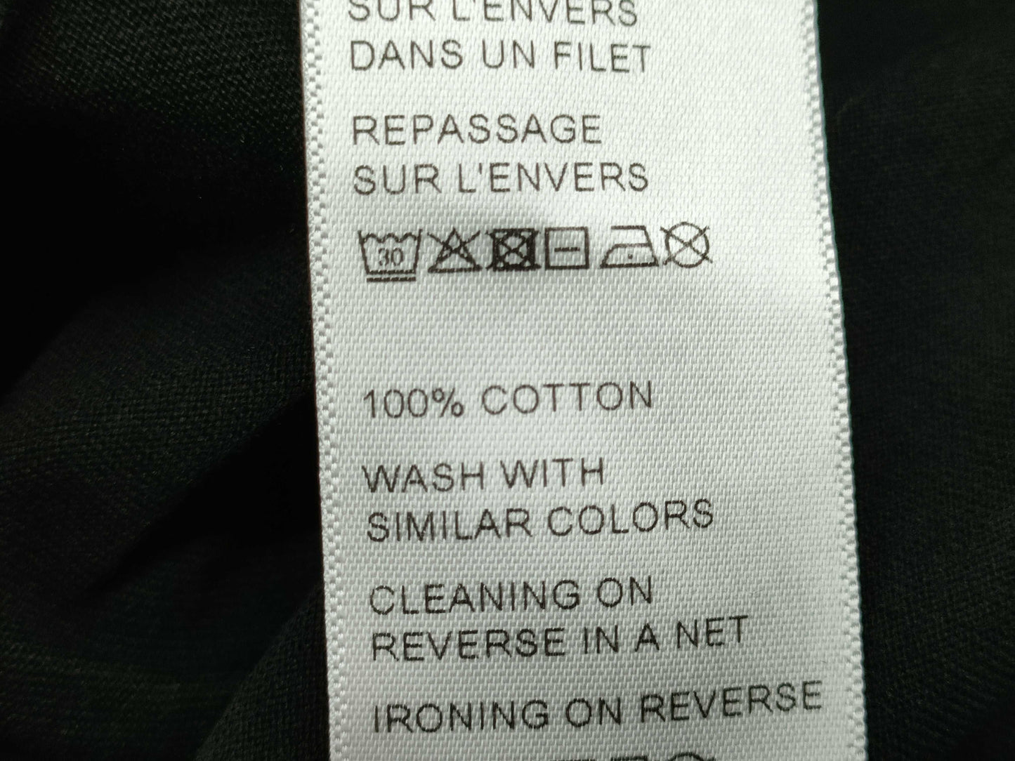 CELINE T-shirt Black with current tag