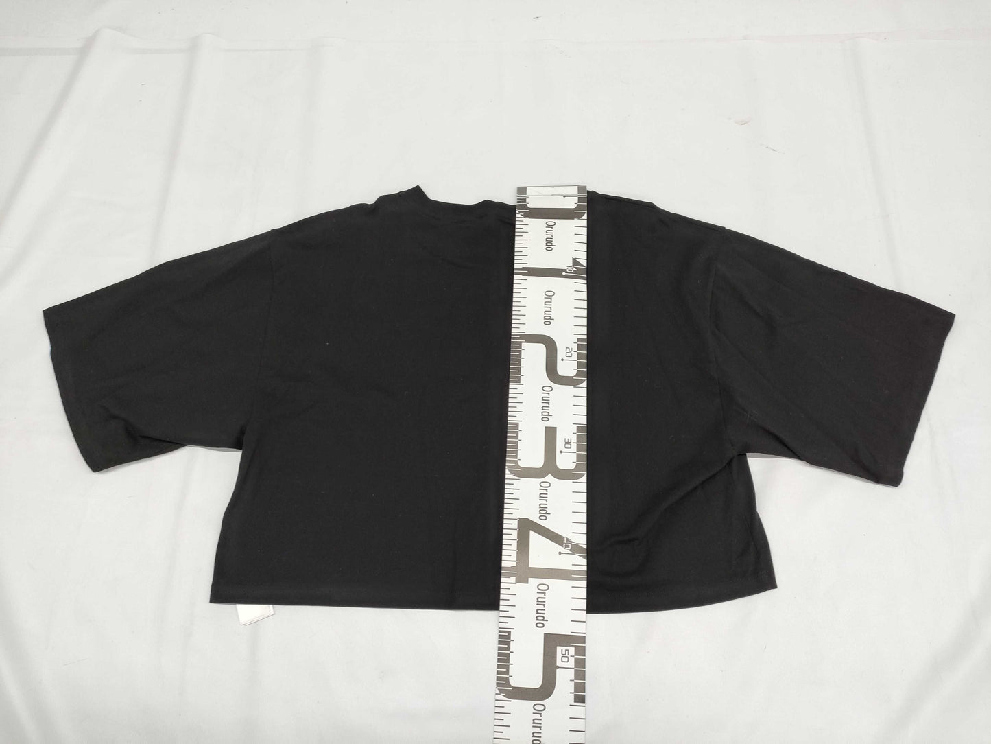 CELINE Triomphe T-shirt, black, cropped, like new