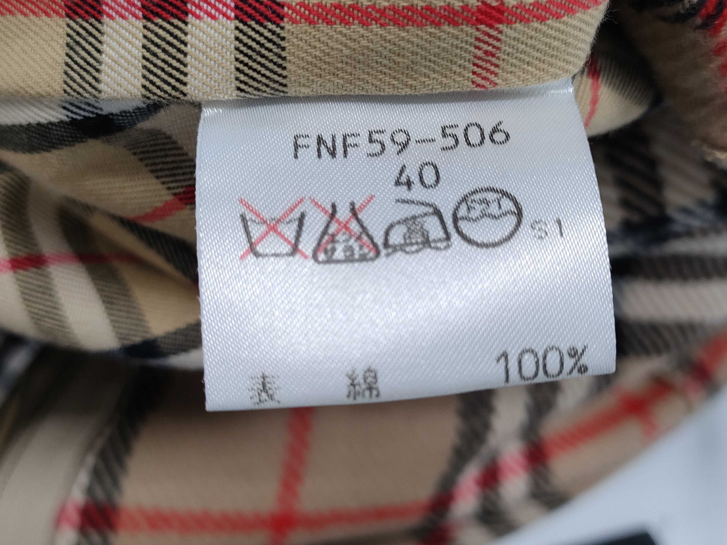 BURBERRY coat size 40 coat