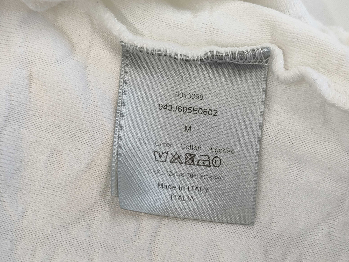 Christian Dior Oblique Pile T-Shirt Top