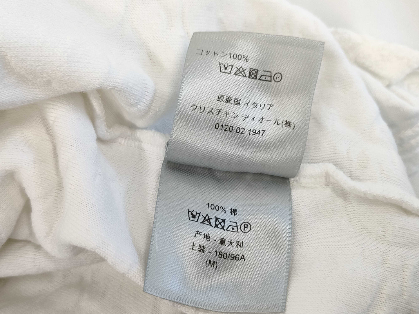 Christian Dior Oblique Pile T-Shirt Top