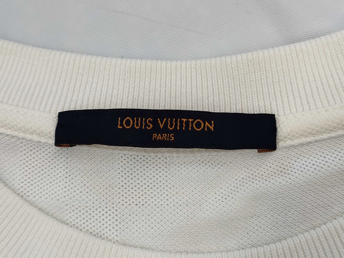LOUIS VUITTON Men's Current Tag Damier T-Shirt