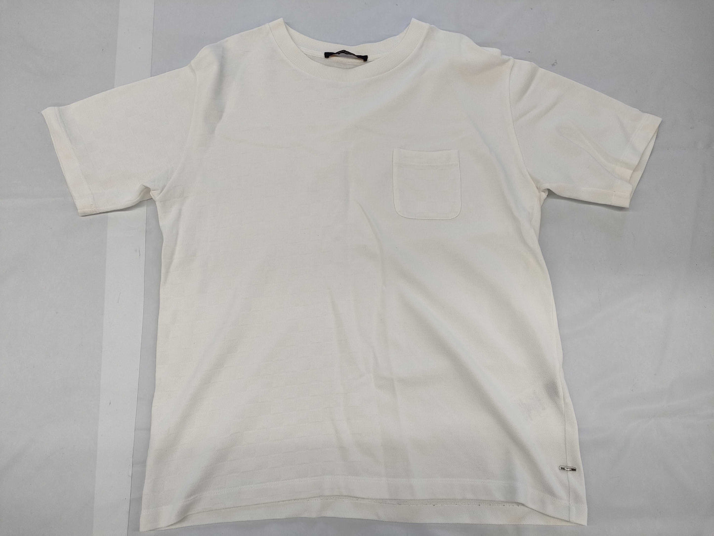 LOUIS VUITTON Men's Current Tag Damier T-Shirt