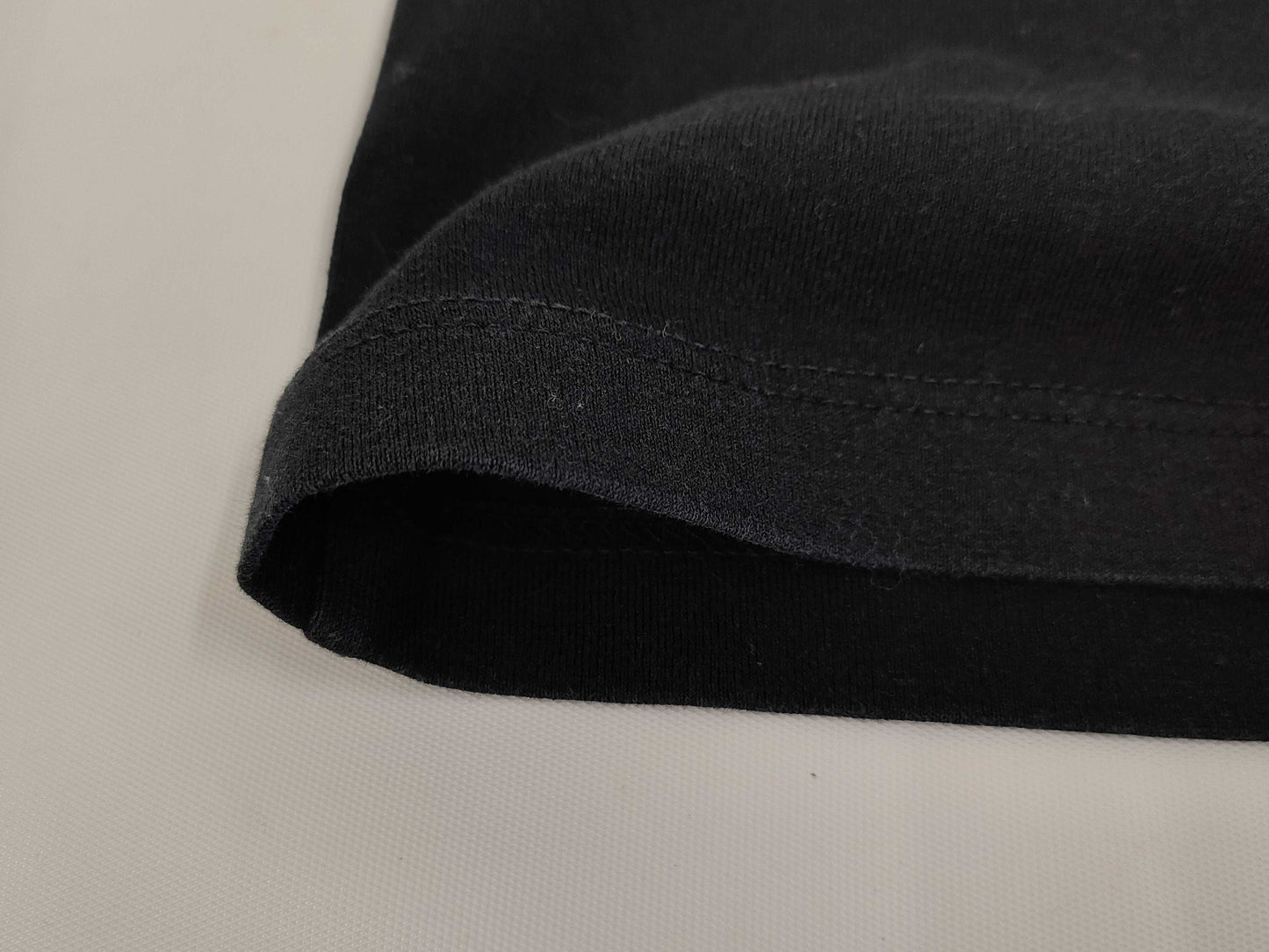 PRADA Nylon Logo T-Shirt Black