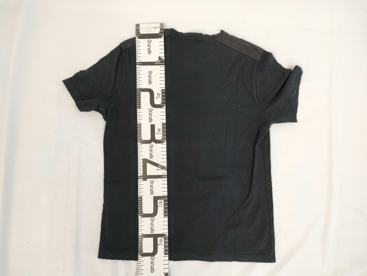 PRADA Nylon Logo T-Shirt Black