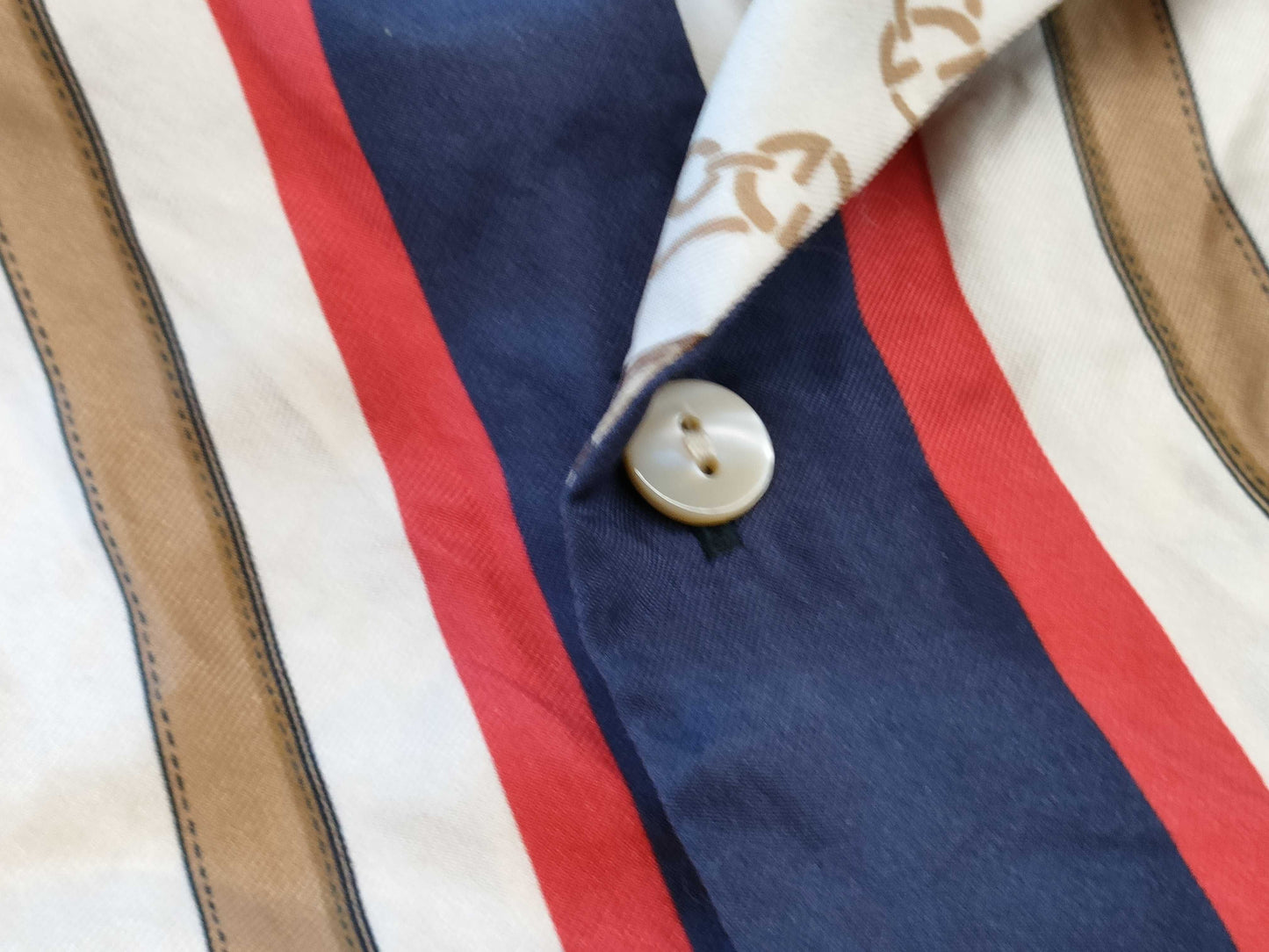 GUCCI Horse Shirt Men's Horse Silk